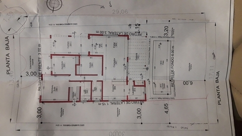 Plano de la propiedad